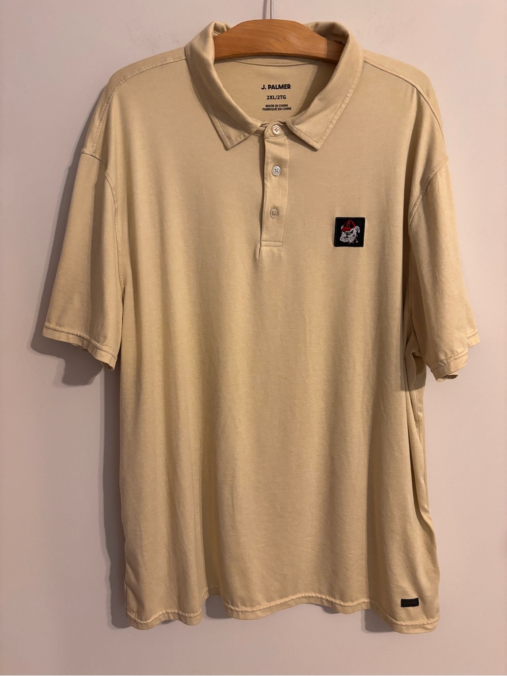 J. Palmer Georgia Bulldogs men's short-sleeve polo shirt